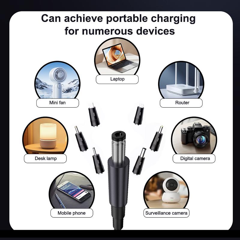 New USB C To DC Power Boost Cable Adjustable Voltage Adapter Connector Cord For Laptop Router PD140W /5V/9V/12V/15V/20V/28V