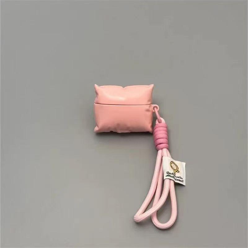 Pink pillow for airpodspro1 apple bluetooth headset case 1/1/1 generation cartoon case