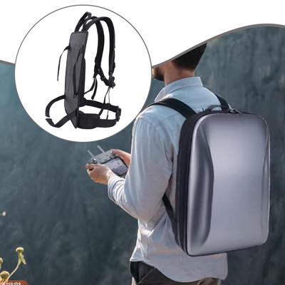 Drohnen-Kamera-Rucksack mit verstellbarem Schultergurt, Hartschalenbox und Organizer für die Fotografie