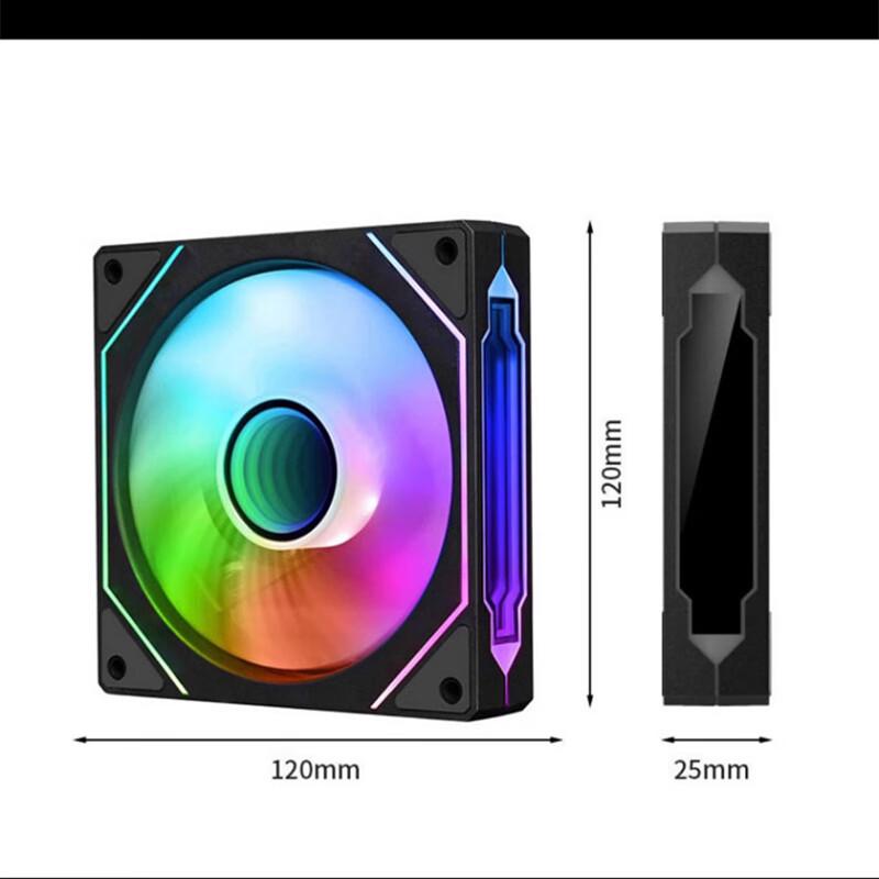 Ziyi Prism 4 Pro 12cm ARGB PWM PC Case Fan
