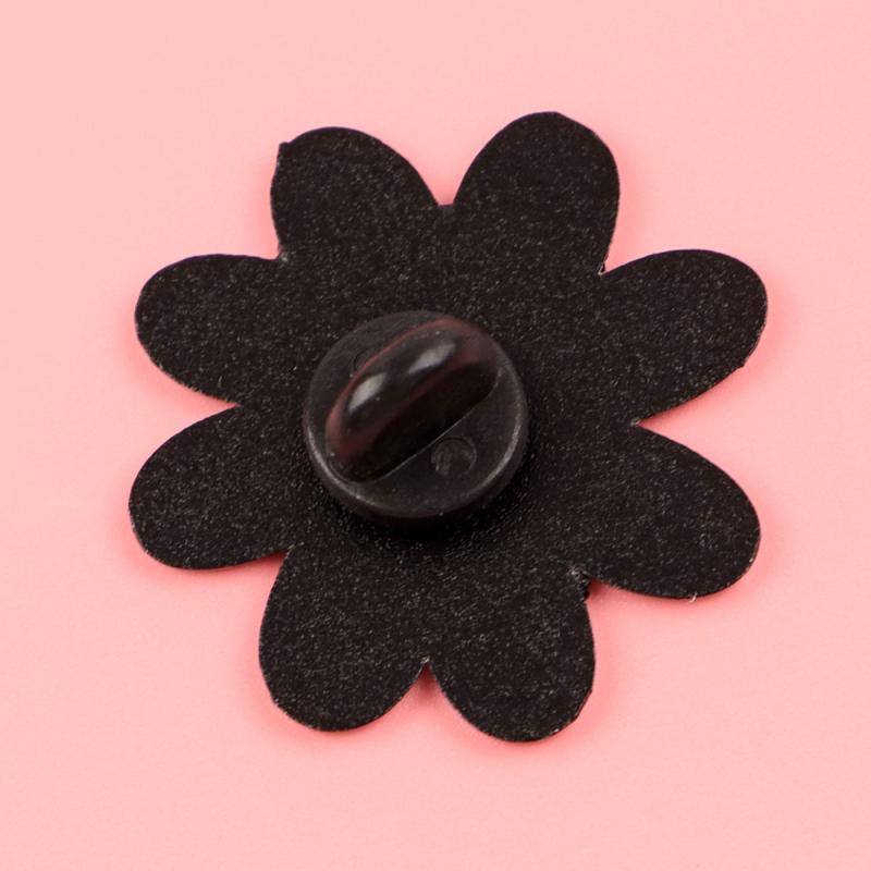 Inspirational Quote Enamel Pin Motivational Flower Brooch Pines Lapel Pins Reminder Badge Clothes Accessories Jewelry Gift