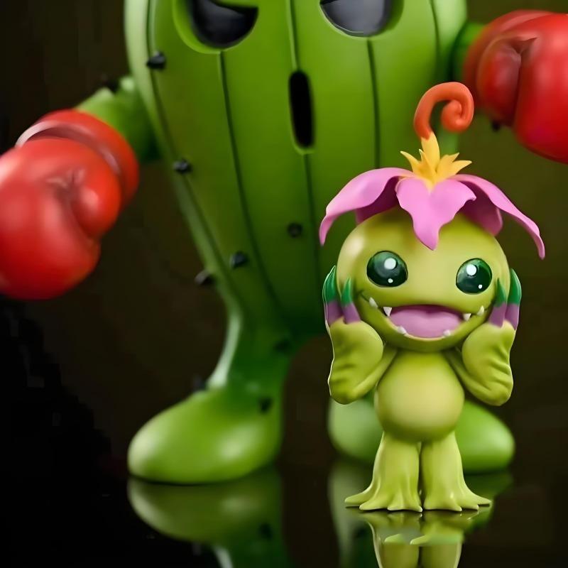11cm/4.3inch  Anime Digimon Adventure Togemon Figure Palmon Action Figures Pvc Statue Collection Model Toys Gifts