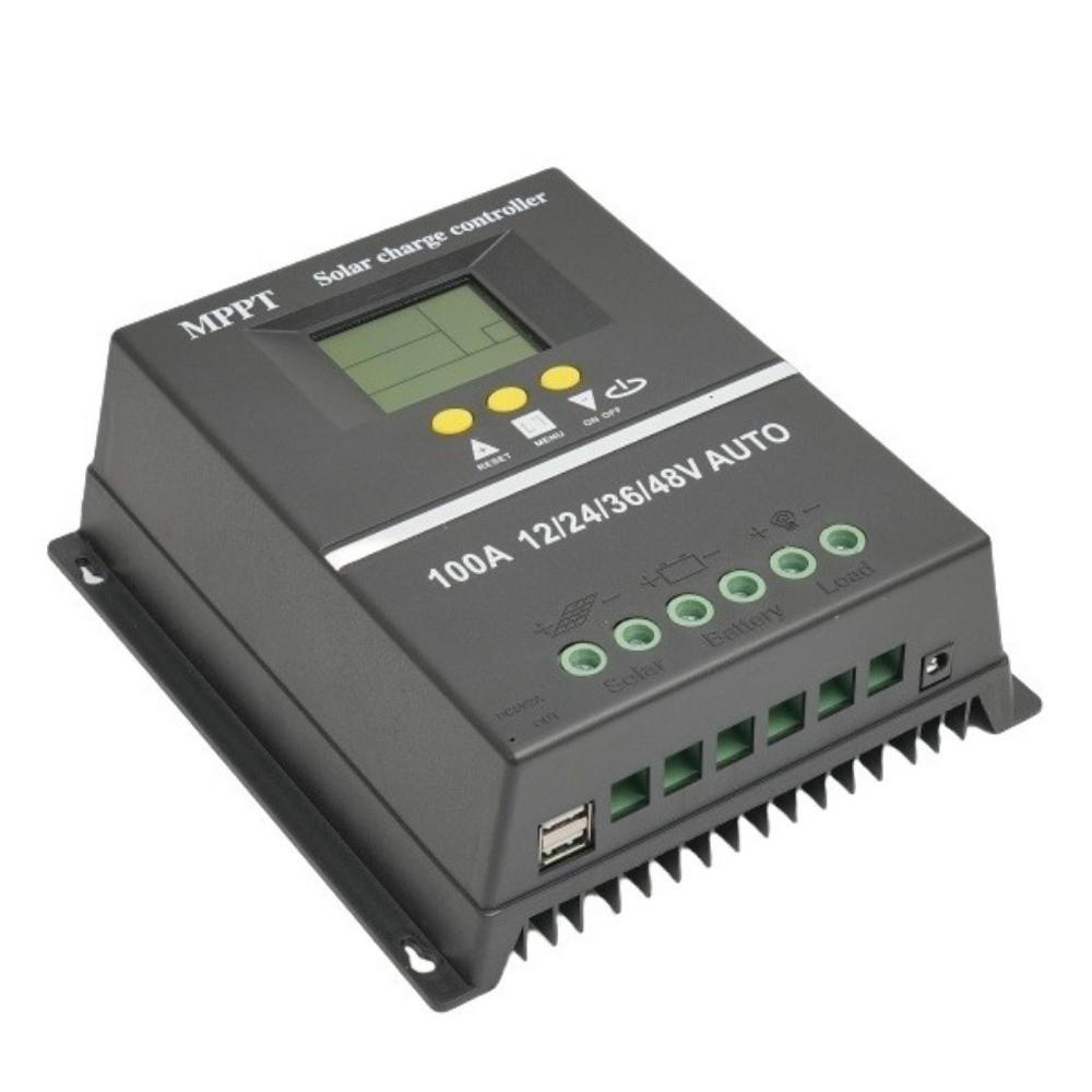 Protects Battery MPPT Solar Controller Digital Display Solar Control Panel Home Use