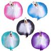 Gradient Color Dance Training Skirt 720 Degree Big Swing Classical Dance Skirt Wrap Style Flowing Chiffon