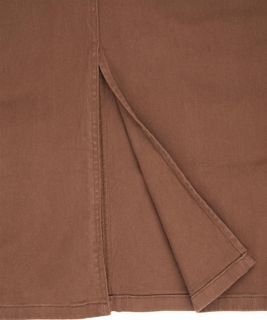 Stretch Long Denim smoAsldeska S'more Skirt, (Brown, L)