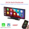 10.26" Wireless CarPlay Android Auto Car DVR 1080P