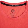 Under Armour RUSH T Shirts Men's Orange Crew Neck Moderate Straight Fit 1361132-628