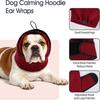 Thickened Dog Ear Muffs Breathable Dog Calming Hoodie Comfortable Quiet Ears Cover  Storms