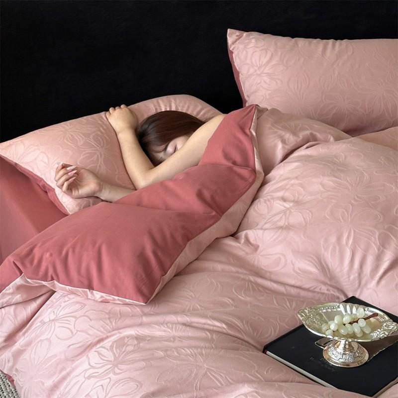 100% Cotton 60S Brushed Duvet Set Modern Nordic Style Ins Bedroom Bedding