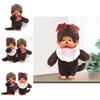 Delightful 20cm Monchhichi Plush Toy With Soft Pvc Hands And Face For Unisex Play