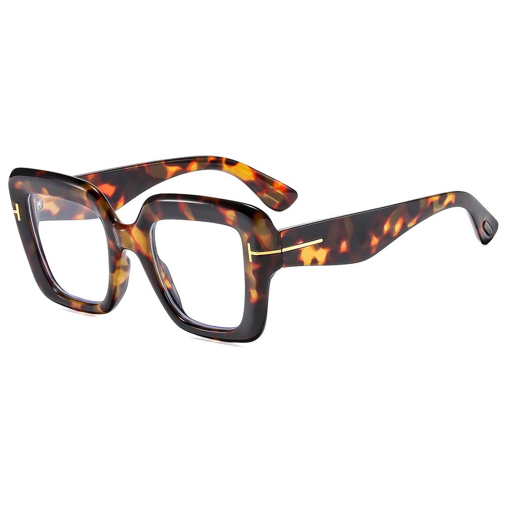 1pc Brand Designer Square Sunglasses Women Men Vintage High Quality Shades Sun Glasses Fashion Big Frame Eyeglasses UV400 Oculos