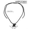 Delicate Ceramic Charm Necklace With Soft Nylon Tie For All Day Comfort
