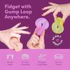 New Speks Gump Loop Pressure Ball Soft Stress Relieving Sensory Fidget Stress Ring Gel Squishy Toy for Boy Adults