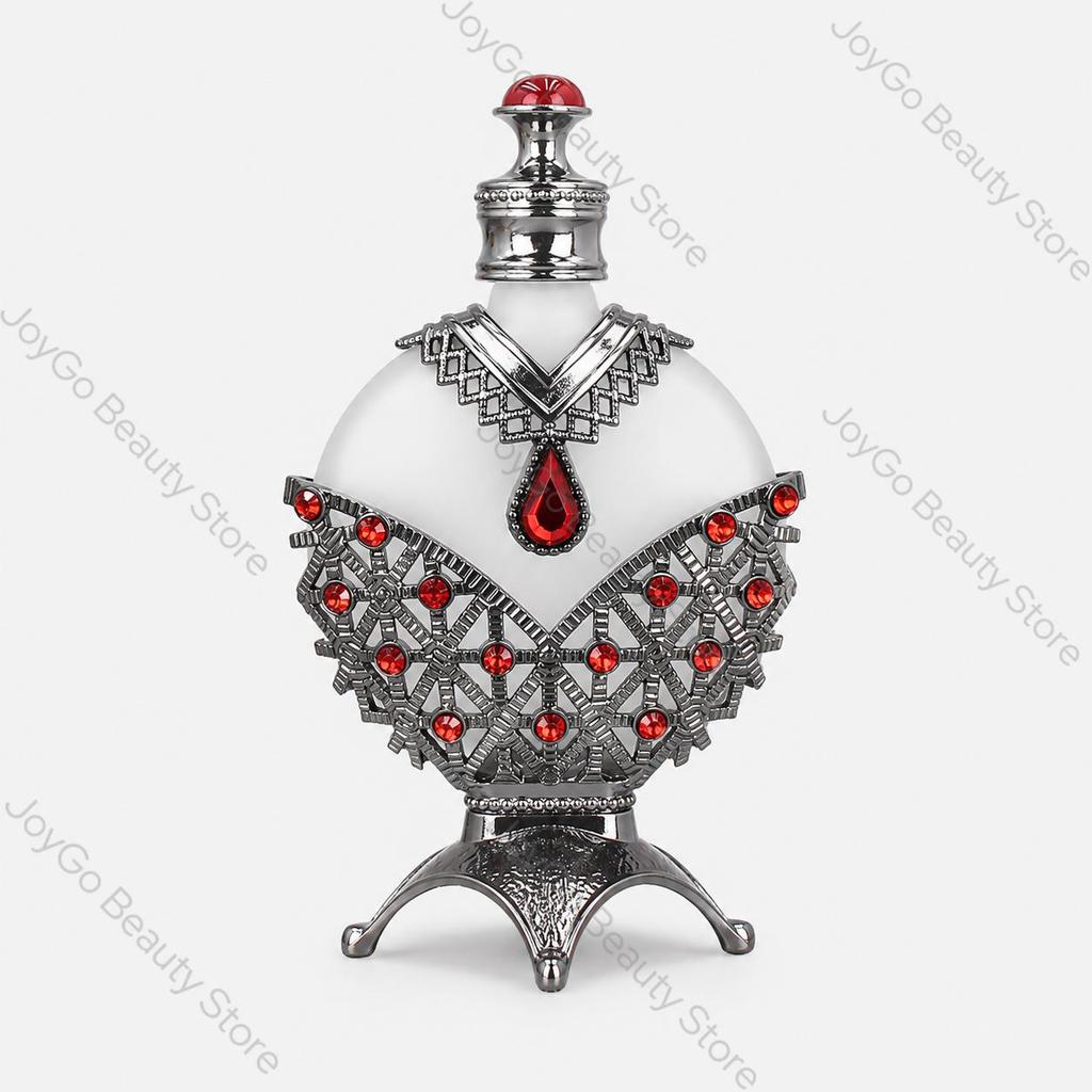12/30ml Glass Perfume Bottles Glass Diamond Essential Oil Containers Empty Refillable Portable Travel Bottles for Perfume 4