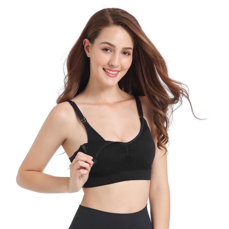 Breathable Hands-Free Wireless Pumping Bra for Breastfeeding