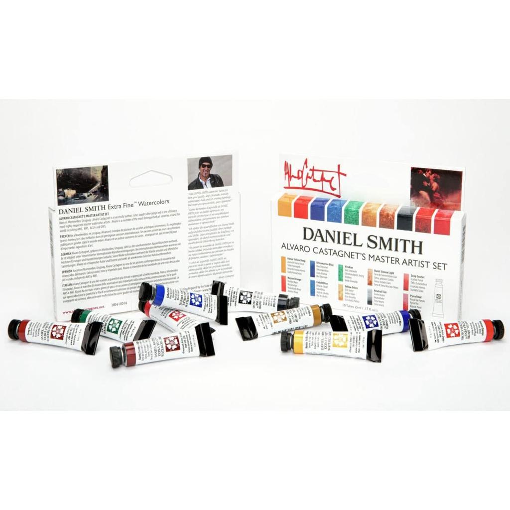 Daniel Smith Transparente Aquarellfarbe Extrafein Alvaro Castanet 10 Farbset 5ml 285610016 (Nein. 2)