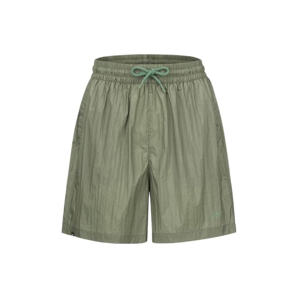 Reebok Solid Color Casual Woven Shorts Women shorts Light-Army-Green 23RMS608WGL2
