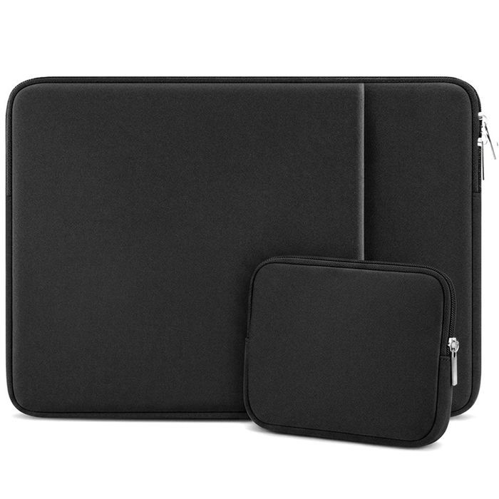 Housse Ordinateur Portable 14" - pour MacBook Air/Pro Surface HP Lenovo Souple Léger - Noir