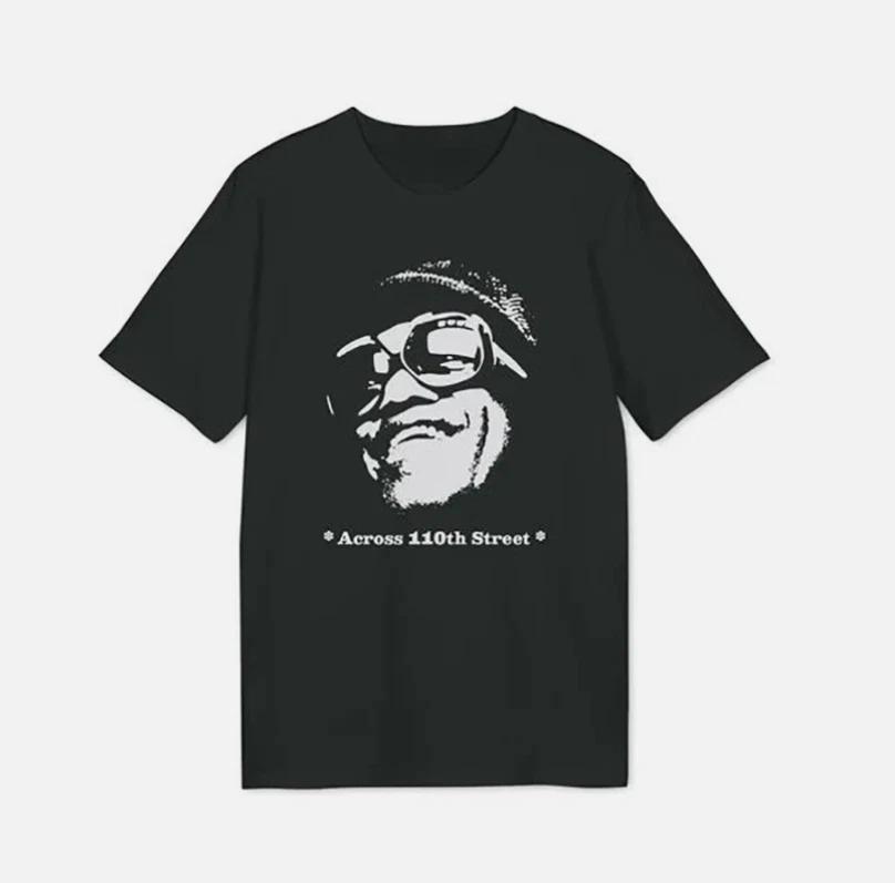 Bobby Womack Across 110th Street Short Unisex Tee Cotton Shirt 4XL