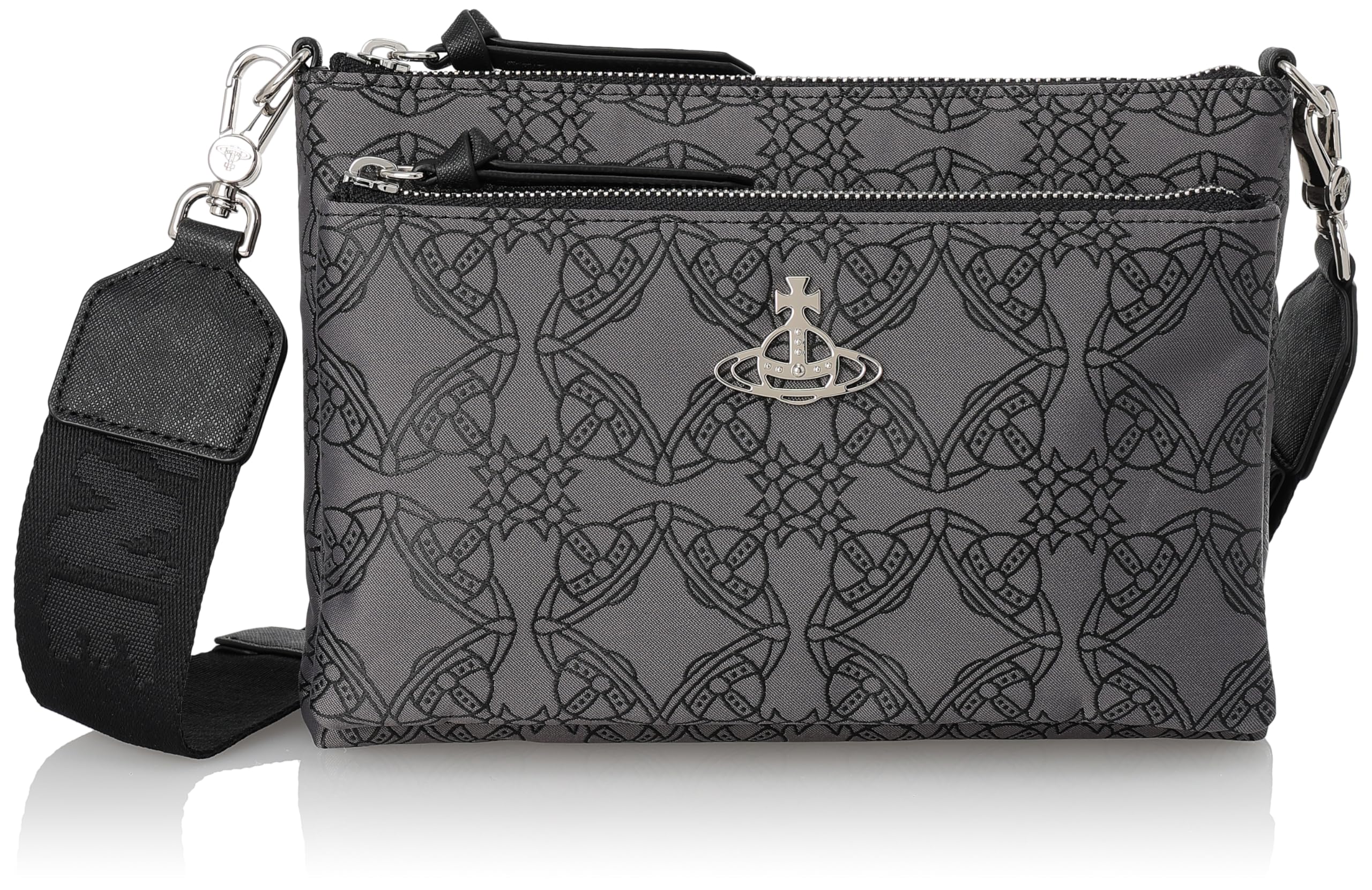 

Shoulder bag 43030093U W00NB [Vivienne Westwood] Women s BLACK/GREY [Item]