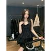 Suspender Dress Female Niche Temperament Fairy Tube Top One-word Shoulder Princess Dress Summer
