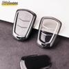 Car Key Shell Case Cover For Cadillac Ats Ct6 Cts Dts Xt5 Escalade Esv Srx Sts Xts Elr 2014 -  Remote Key Holder Keychain