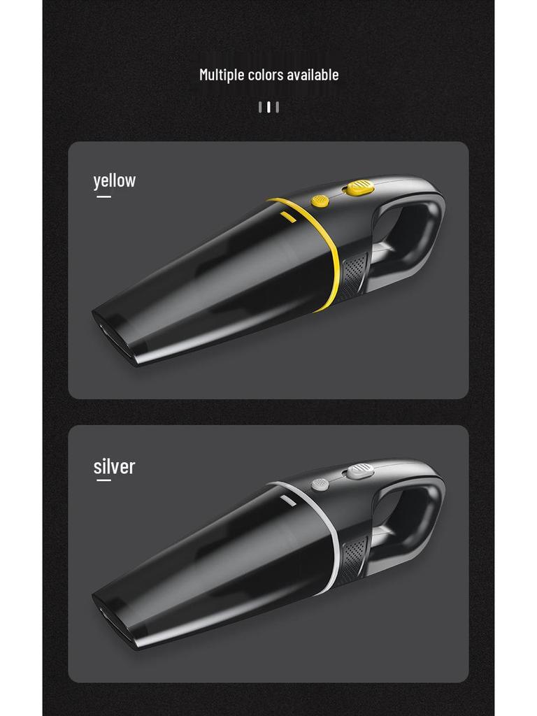 Dual-Use High-Power Mini Handheld Portable Vacuum Cleaner for Car and Home