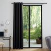 Set of 2 Blackout Curtains 140 X 260 Cm "Night" Truffle