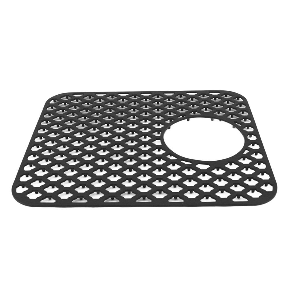 Alfombrilla para fregadero resistente al calor Antideslizante Alfombrilla de cocina Herramienta de cocina Protector de fregadero Encimera/Barra