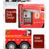 Feuerwehrauto-Modell im Maßstab 1/32, Spielzeugauto, Metalldruckguss, Lichtmusik-Simulation, Sprührettungsfahrzeugmodelle für Kindergeburtstagsgeschenke
