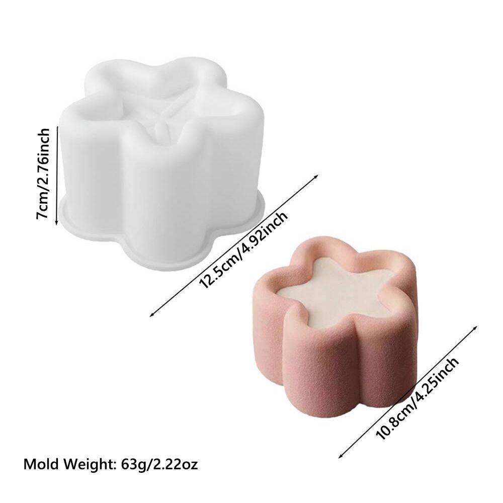 Star Shape Silicone Baking Moulds Heart Shape Mousse Cake Mold DIY Kitchen Tool  For Baking