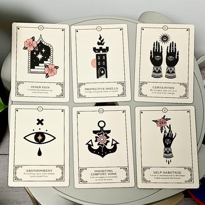 Cries of The Souls Oracle Deck 10.5*7.5cm 42 Pcs Oracle Cards Support You To Accept Your Inner Wounds