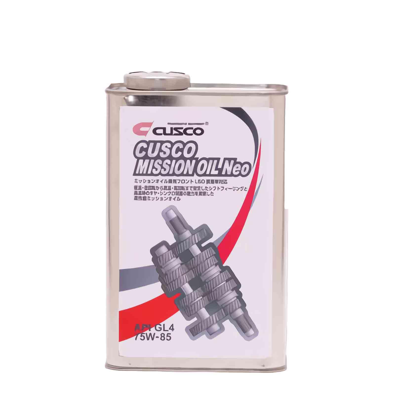 

CUSCO Neo 75W-85 API/GL4 (1 Liter) Mission 010 002 M01A