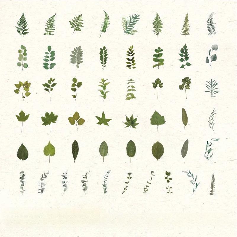 

100 Pcs Diary DIY Flower Shaped Per Pack PET Sticker Pack Fresh Handbook Scrapbooking Stickers Plant Flower Hand Tent Decoration Materials