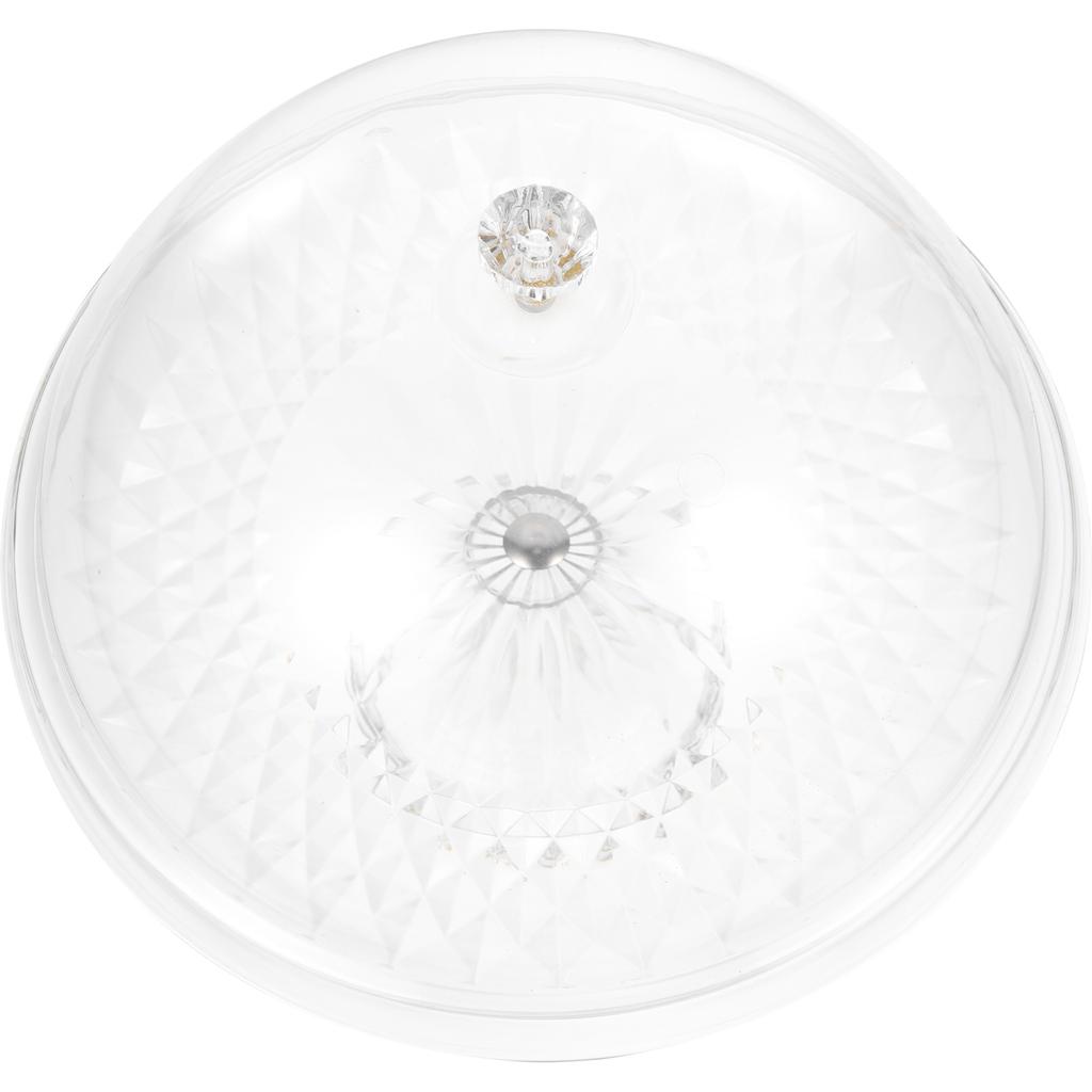 Cake Stand With Dome Clear High Foot For Wedding Party Dessert Display Cake Serving Tray Fruit Snack Plate Bakery Display