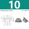 High-Temp Resistant Silicone Rubber Stopper with Card Slot Sealing Cap