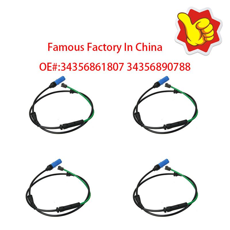 4PCS 34356861807 34356890788 Front & Rear Disc Brake Pad Wear Sensor For BMW  5 7 Series G30 F90 G11 G12
