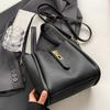 High-value daily multifunctial handbag autumn and winter retro fashi trend simple solid color crossbody bag