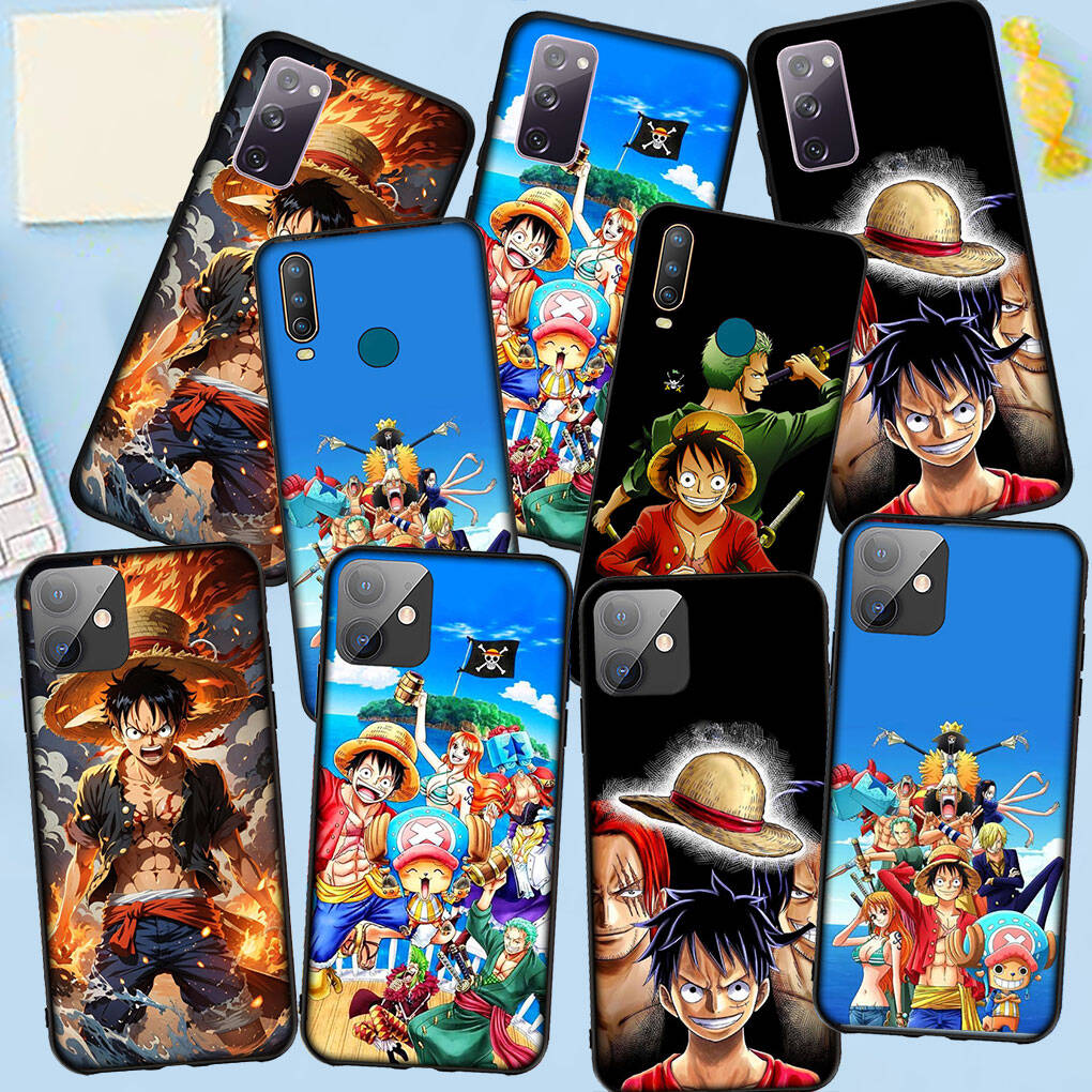 Case for iPhone 17 15 16 Plus Xiaomi Poco X7 X6 F8 F7 C85 C75 C71 Redmi Note 14 12 11 13 Pro Max A4 14C 13C 15C Luffy One Pieces Roronoa Zoro Silicone