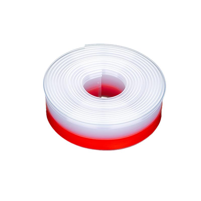 

1PC 78.74inch PVC Blocker Insect Prevention Noise Reduction Door Draft Stopper Door Bottom Sealing Strip Weather Stripping Draug 2M прозорий