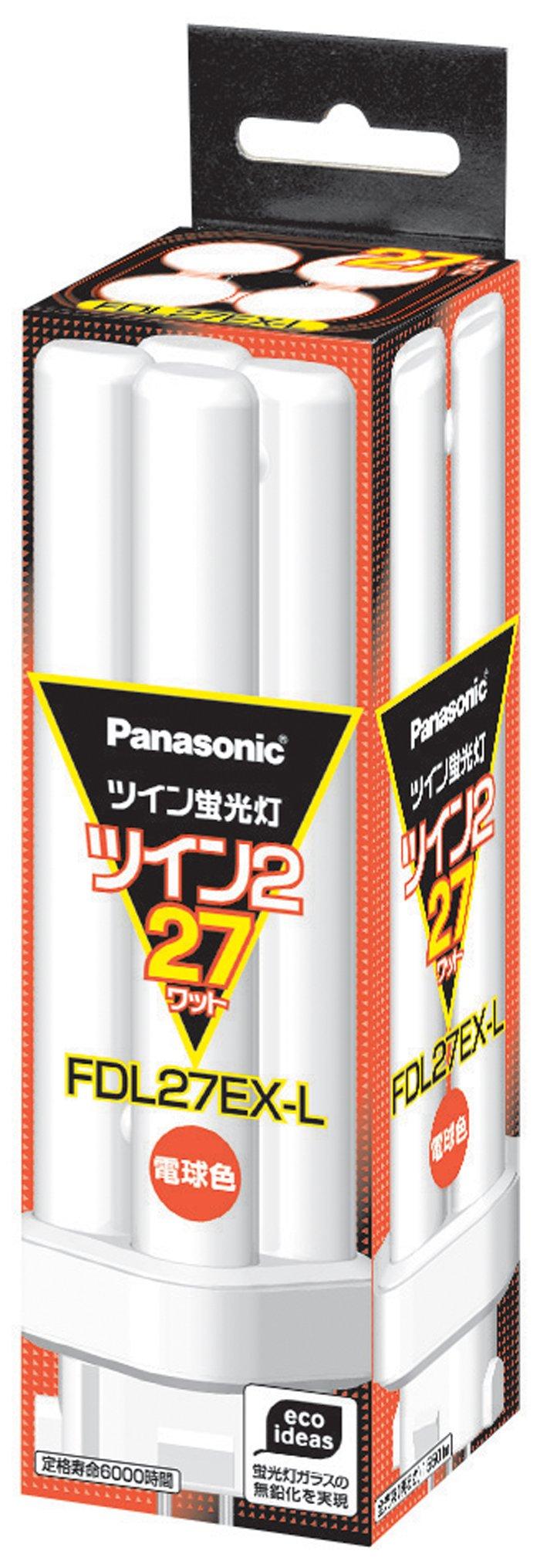 

Panasonic Twin Fluorescent Light 27 Тип Twin 2 Parlook Light Bulb Color FDL27EXL