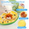 Avocado Dog Feeder Toy Non Spill Treat Dispenser Wobble Toy Interactive Pet Slow Feeder Bowl Pet Supplies for Dog Cat