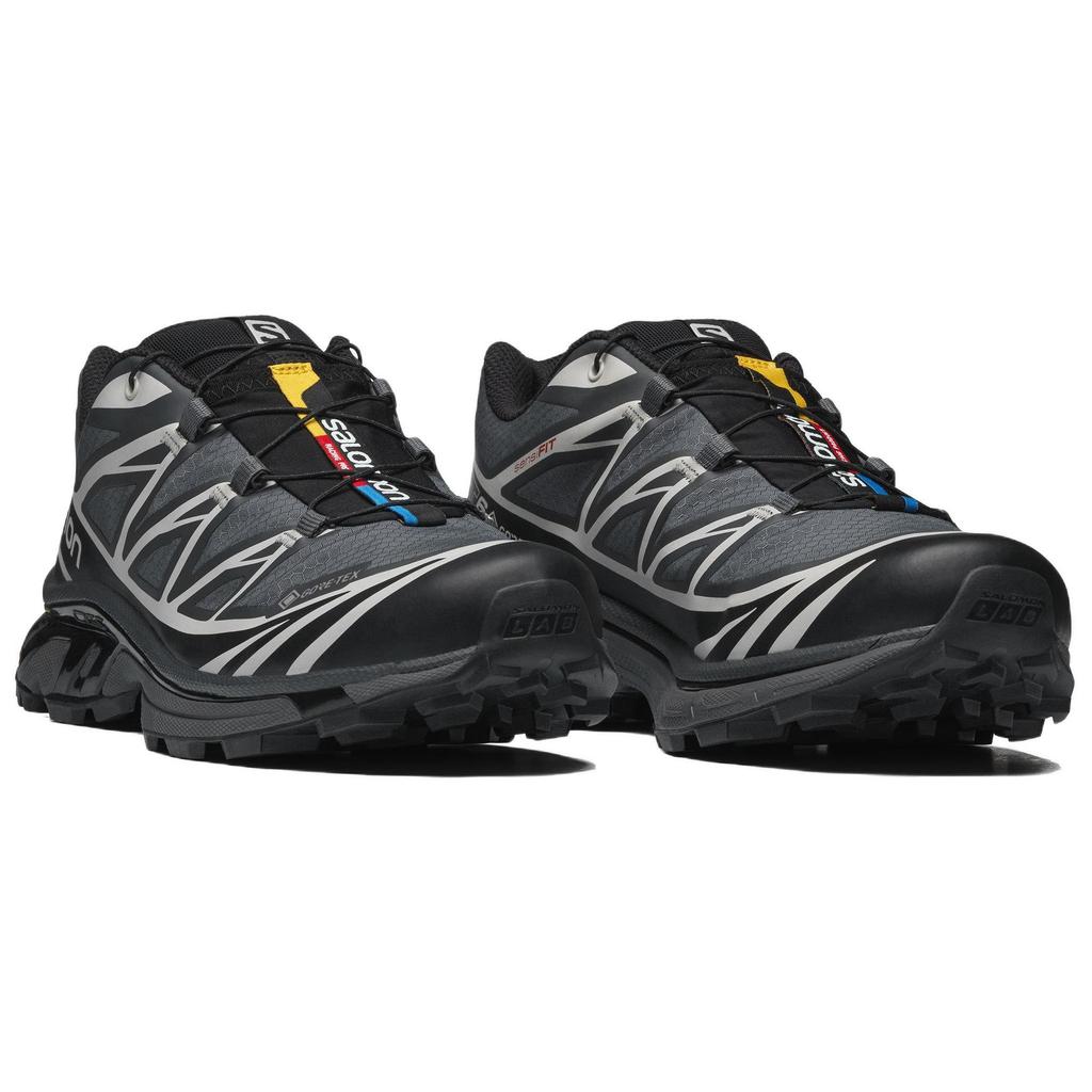 SALOMON XT-6 Tendance Rétro Tissu Antidérapant Absorption des Chocs Respirant Haut Bas Décontracté Trail Entraînement Urbain Navettage Chaussures de Running Baskets Unisexe 416635