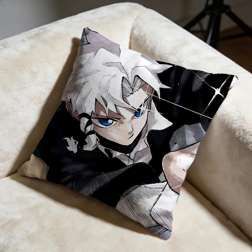 Fashion KKagurabachied Cushion Cover Soft Decorative Pillow Case Suitable for Bedroom Sofa Car Travel Use