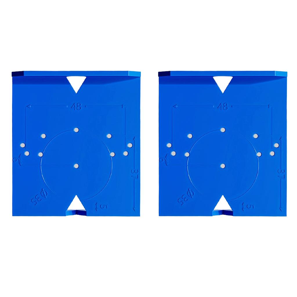 1pc Hinge Drilling Locator Cabinet Door Hinge Punching Positioning Ruler Template Woodworking Hinge Installation Auxiliary Tool