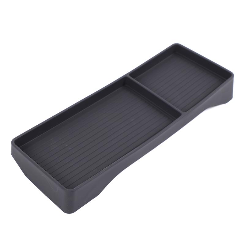 Car Center Console Navigation Screen Storage Box Tray For Lexus ES300h 2026 Silicone Black Interior Car Accessories