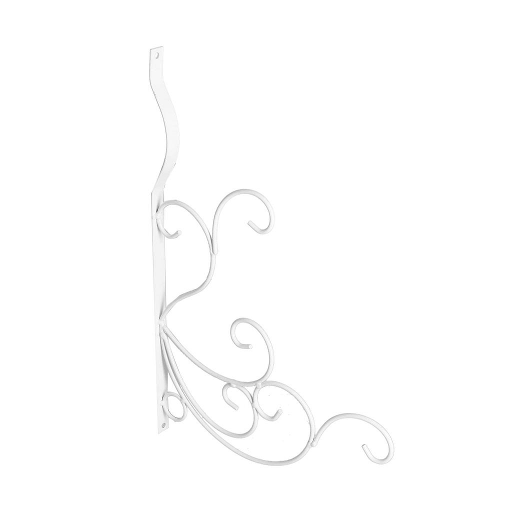 Schmiedeeisen Wandhaken Hängend Innen Außen Dekoration Balkon Blumentopfständer Hängehaken