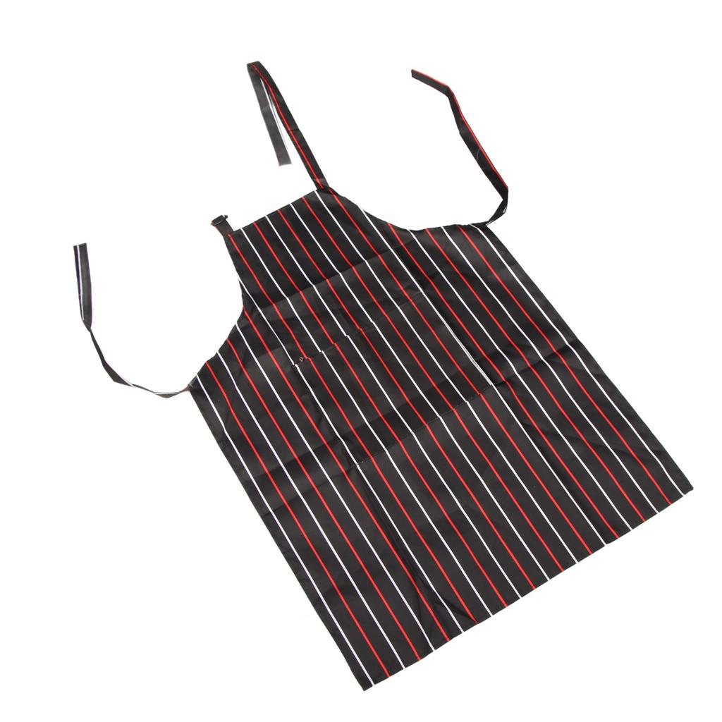 Bib Apron Waterproof Kitchen Cooking Aprons with Dual Pockets for Kitchens Restaurants Bakers