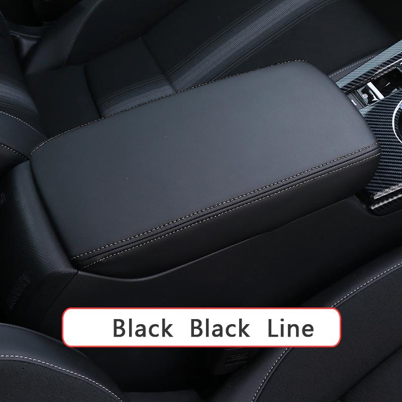 For Honda  Civic 11th Gen Civic Car Armrest  Mat Center Storage Box Pad Protector Leather Cover Decoration Accessories For Civic 11th gen