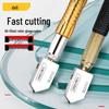 Diamond Scoring Glass Cutter for Thick Glass and Tile Cutting